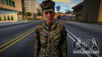 Soldier from the Mexican Navy v1 for GTA San Andreas