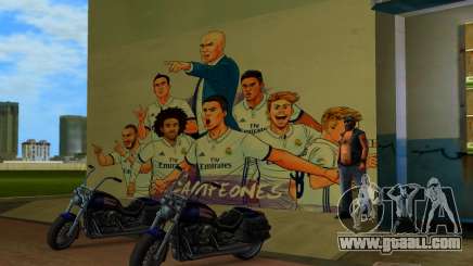 Real Madrid Wallpaper v1 for GTA Vice City