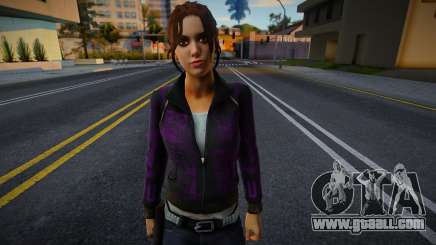 Zoe (Black & Purple) from Left 4 Dead for GTA San Andreas