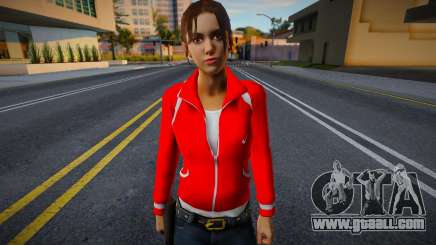 Zoe (Nike Elite Red) from Left 4 Dead for GTA San Andreas