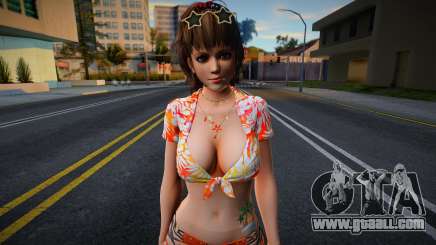 DOAXVV Hitomi - Loco Moco Vacation for GTA San Andreas