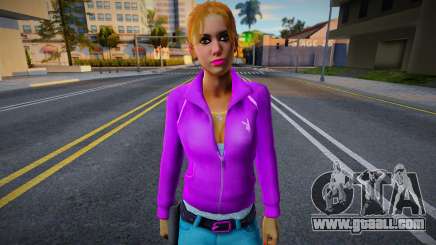 Zoe (Pink) from Left 4 Dead for GTA San Andreas