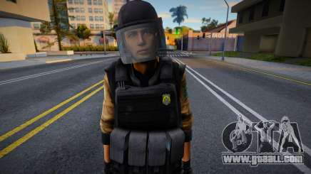 Officer of the Federal Traffic Police of Brazil for GTA San Andreas