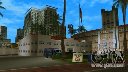 Brown Brick Police Station for GTA Vice City