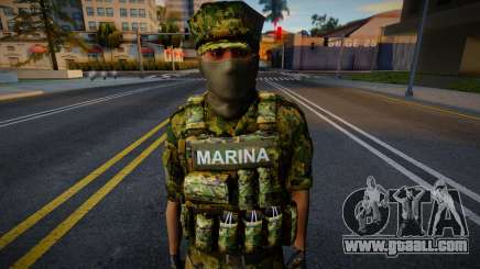 Soldier of the Mexican Navy for GTA San Andreas