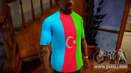 Azerbaijan T-Shirt for GTA San Andreas