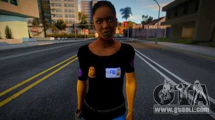 Rochelle (FBI) from Left 4 Dead 2 for GTA San Andreas