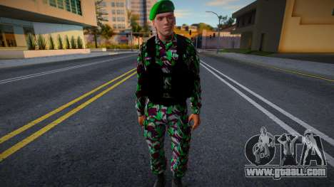Indonesian Soldier V1 for GTA San Andreas