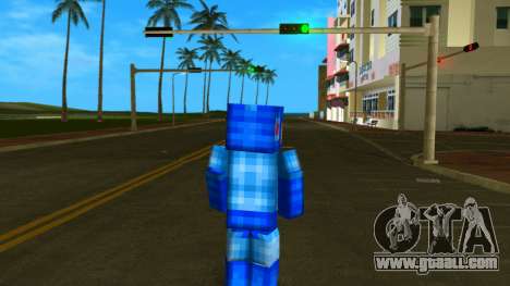 Steve Body Megamen for GTA Vice City