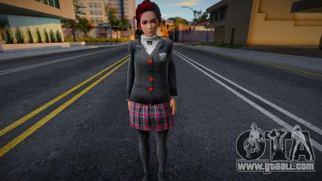 Kasumi WInter School Uniform for GTA San Andreas