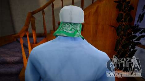 New CJ gangster cap with bandana for GTA San Andreas