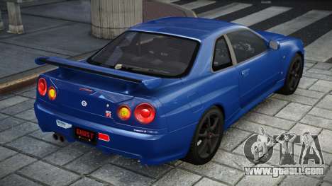 Nissan Skyline GT-R BNR34 for GTA 4