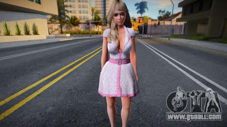 DOAXVV Amy - Clinic Dress Louis Vuitton for GTA San Andreas