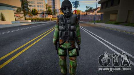 SAS (Special Green Forces) from Counter-Strike S for GTA San Andreas