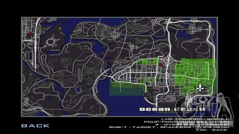 New Map and Radar for GTA San Andreas