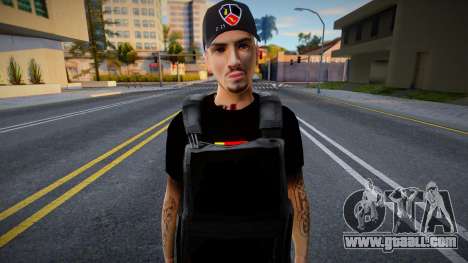 Mercenary from Los Zetas V2 for GTA San Andreas