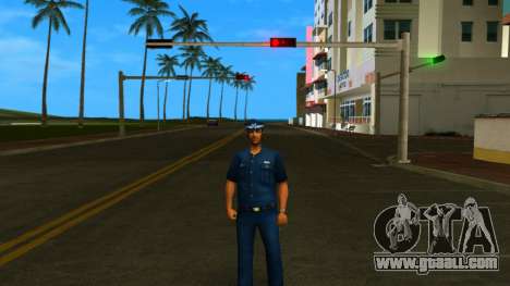 Tommy dressed as a P.I.G security guard for GTA Vice City