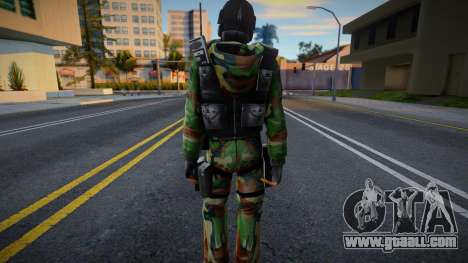 SAS (Special Green Forces) from Counter-Strike S for GTA San Andreas