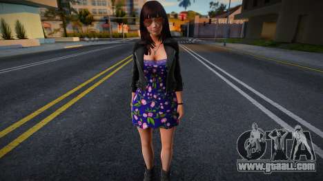 DOA Naotora Li - Jacket Dress Flower v2 for GTA San Andreas