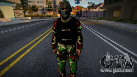 Soldado Camuflage Urbano for GTA San Andreas