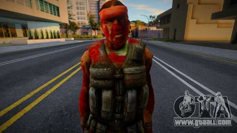 Guerilla (Zombie) from Counter-Strike Source for GTA San Andreas