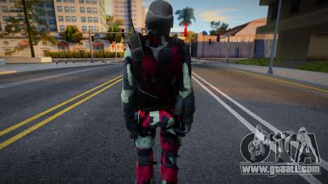 Urban (Red Camo) from Counter-Strike Source for GTA San Andreas