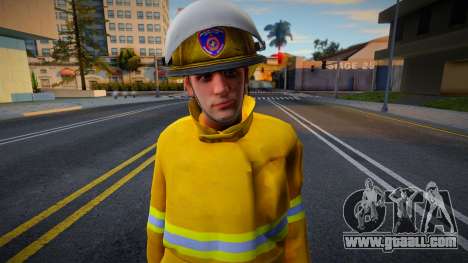 Venezuelan Firefighter V2 for GTA San Andreas