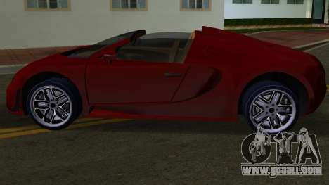Bugatti Veyron Grand Sport Vitesse 1 for GTA Vice City
