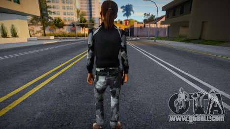 Zoe (Camo Army) from Left 4 Dead for GTA San Andreas