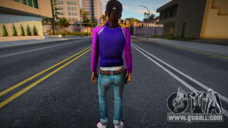 Zoe (18) from Left 4 Dead for GTA San Andreas