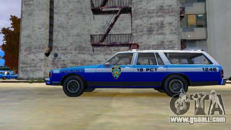 Chevrolet Caprice Brougham 1986 SW NYPD for GTA 4