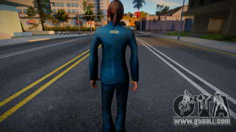 FeMale Citizen from Half-Life 2 v2 for GTA San Andreas