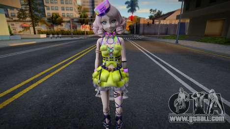 Lanzhu - Love Live (Recolor) for GTA San Andreas