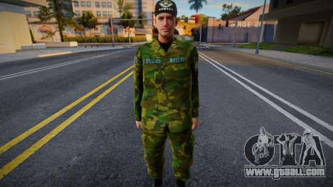 Bolivian soldier (Armada) for GTA San Andreas