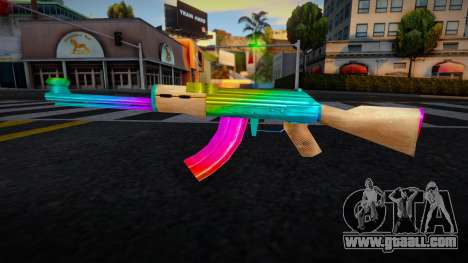 AK-47 Multicolor for GTA San Andreas