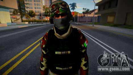 Soldado Camuflage Urbano for GTA San Andreas