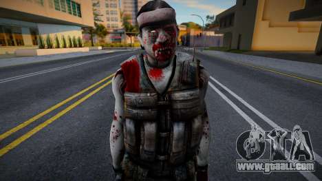 Guerilla (Zombie V2) from Counter-Strike Source for GTA San Andreas