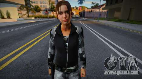 Zoe (Camo Army) from Left 4 Dead for GTA San Andreas
