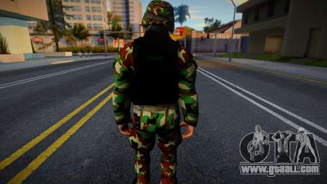 Soldado Camuflage Urbano for GTA San Andreas