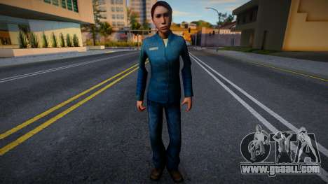 FeMale Citizen from Half-Life 2 v1 for GTA San Andreas