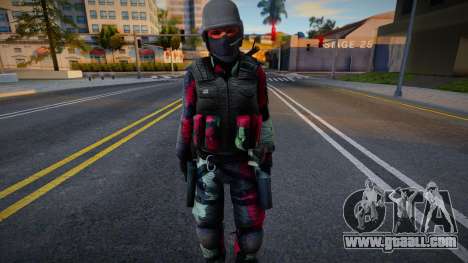 Urban (Red Camo) from Counter-Strike Source for GTA San Andreas