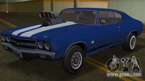 Chevrolet Chevelle SS 454 Cowl Induction 70 (Sab for GTA Vice City