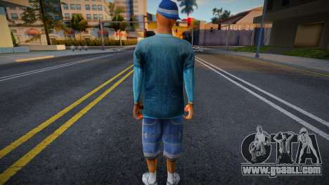 Street gangster from crime life gang wars v1 for GTA San Andreas