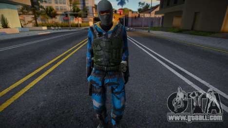Arctic (Urban Infiltrator Blue) from Counter-Str for GTA San Andreas