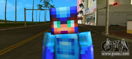 Steve Body Megaman for GTA Vice City