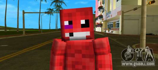 Steve Body Super Meat Boy 2 for GTA Vice City