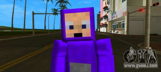 Steve Body Tinky Winky for GTA Vice City
