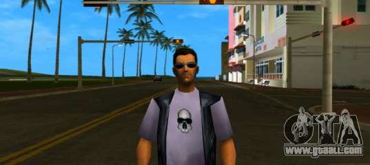 Tommy in biker shape for GTA Vice City