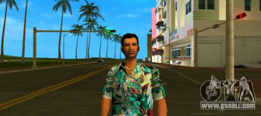 T-Shirt Jungle for GTA Vice City