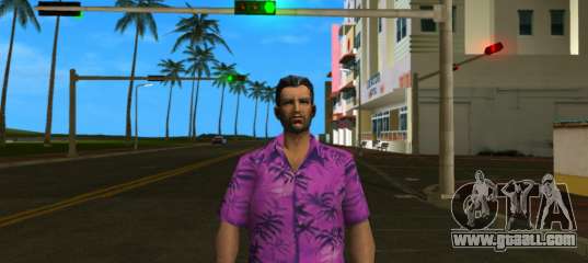 Vaporwave Skin for GTA Vice City